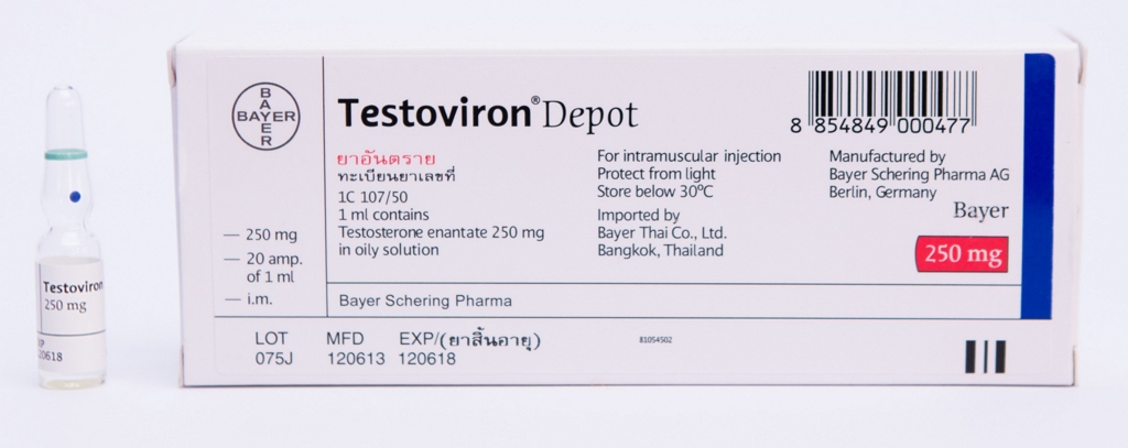 Testoviron - Vorteile, Nebenwirkungen, Bodybuilding-Zyklus, PCT 2